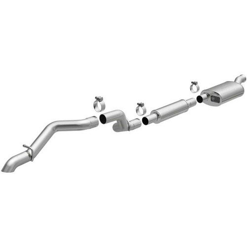 Magnaflow 2.5" Jeep Wrangler 2018-2021 3.6L Overland Series Stainless Cat-Back System Magnaflow 2.5" Jeep Wrangler 2018-2021 3.6L Overland Series Stainless Cat-Back System