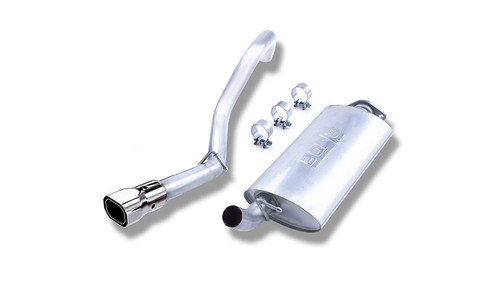 Borla 2.25" Cat-Back Exhaust 2000-2006 Jeep Wrangler Tj 2.5l 4 Cyl./ 4.0l 6 Cyl., Touring Series -14924 Borla 2.25" Cat-Back Exhaust 2000-2006 Jeep Wrangler Tj 2.5l 4 Cyl./ 4.0l 6 Cyl., Touring Series -14924