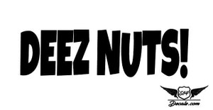 Deeznuts Sticker Decal