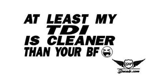 TDI BF Sticker Decal 