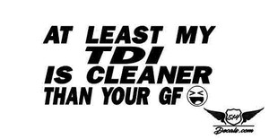 TDI GF Sticker Decal 