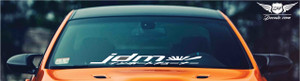 Jdm Logo Windshield Banner