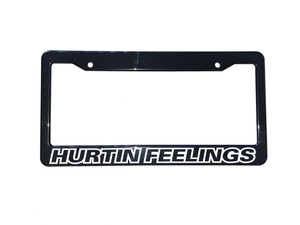 Hurtin Feelings License Plate Frame