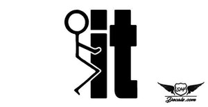 F*ck It Sticker Decal