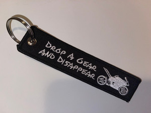 Drop A Gear Key Chain