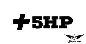 +5Hp Sticker Sticker Decal