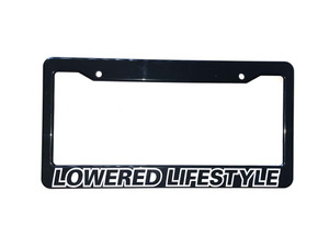 Lowered Lifestyle License Plate Frame