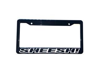 Sheesh License Plate Frame 