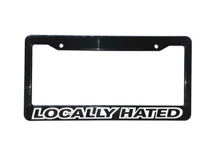 Hated License Plate Frame 