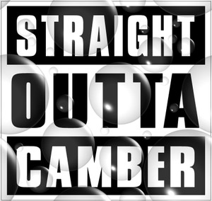 Straight Outta Camber Sticker  