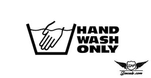 Hand Wash Only Jdm Sticker Decal