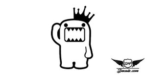 Domo Crown Tuner Sticker Decal 