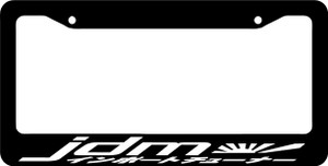 Jdm License Plate Frames