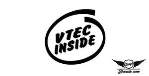 Vtec Inside Sticker Decal