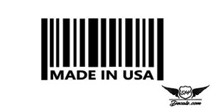 Made In USA Sticker Decal