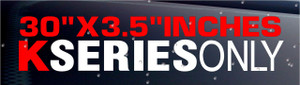 K Series Only Windshield Banner 