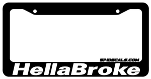 Hellabroke License Plate Frame