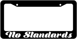 No Standards License Plate Frame