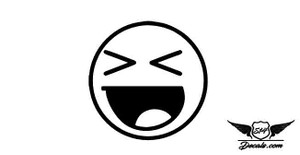 Smiley Jdm Sticker Decal
