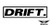 Slap DRIFT. Sticker Decal 