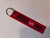 Ride Or Die Red Key Chain 