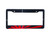 Rising Sun Red License Plate Frame