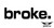 Broke. Sticker Decal