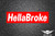 HellaBroke Slap Sticker Decal  