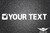 Custom Instagram  2"x7" Inch Sticker Decal  