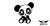 Panda Sticker Decal