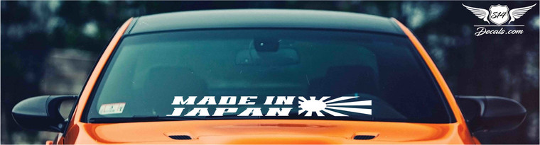 Made In Japan Windshield Banner