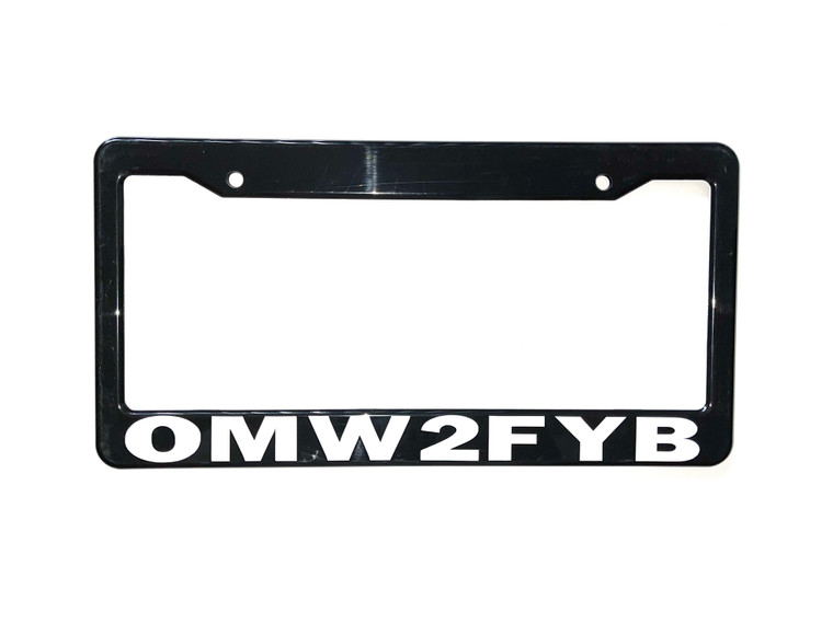 OMW2FYB License Plate Frame