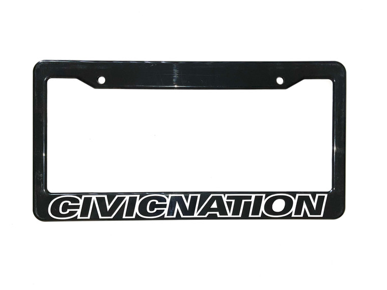 Civicnation License Plate Frame 