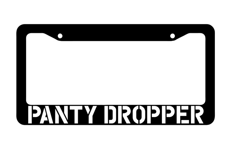 Panty Dropper Jdm License Plate Frame 