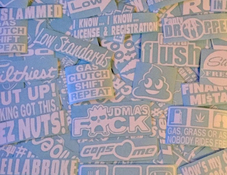 ON SALE 100 Random Popular Stickers Decals