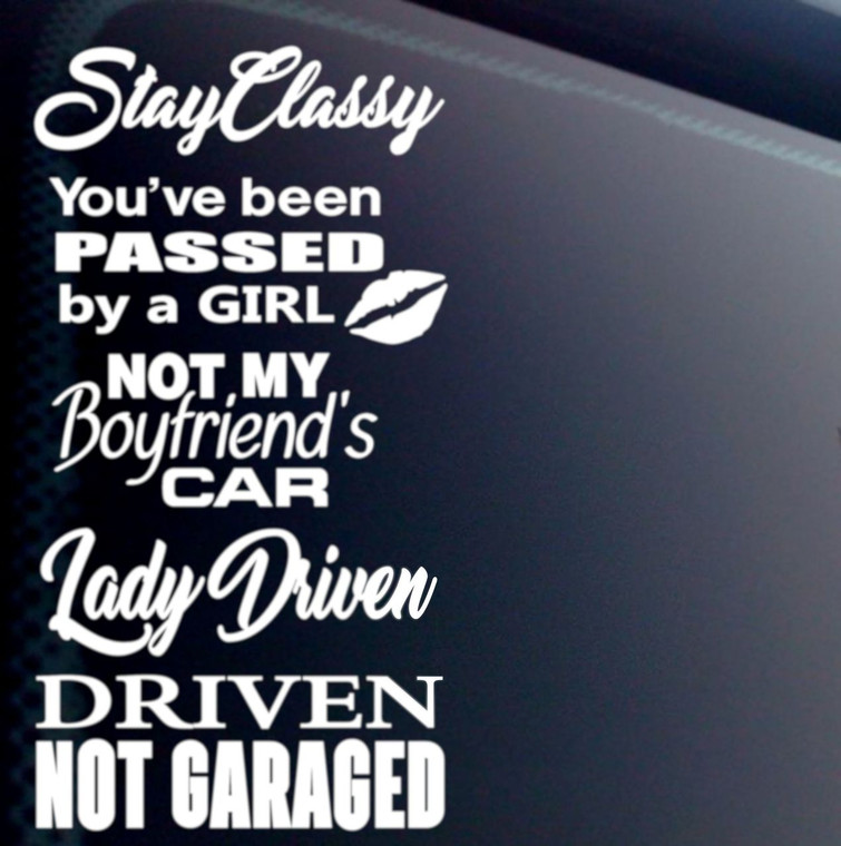 Lady Sticker Pack #3