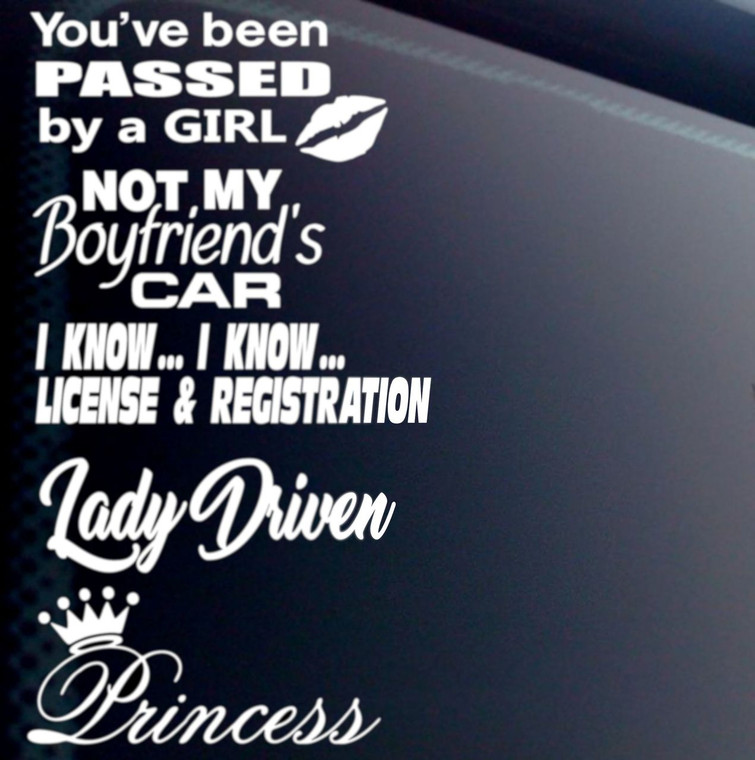 Lady Sticker Pack #4