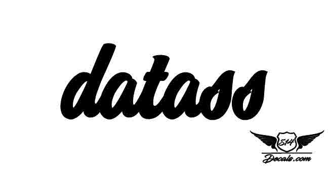 Datass Sticker Decal