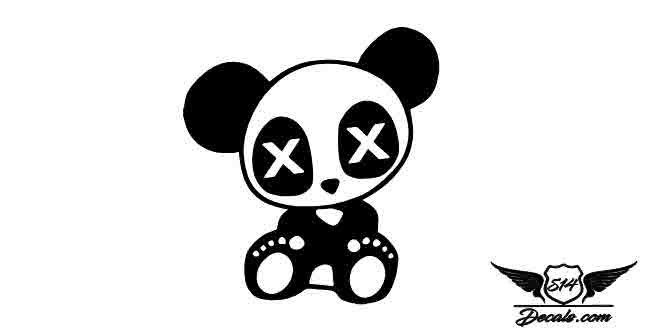 Panda Sticker Decal