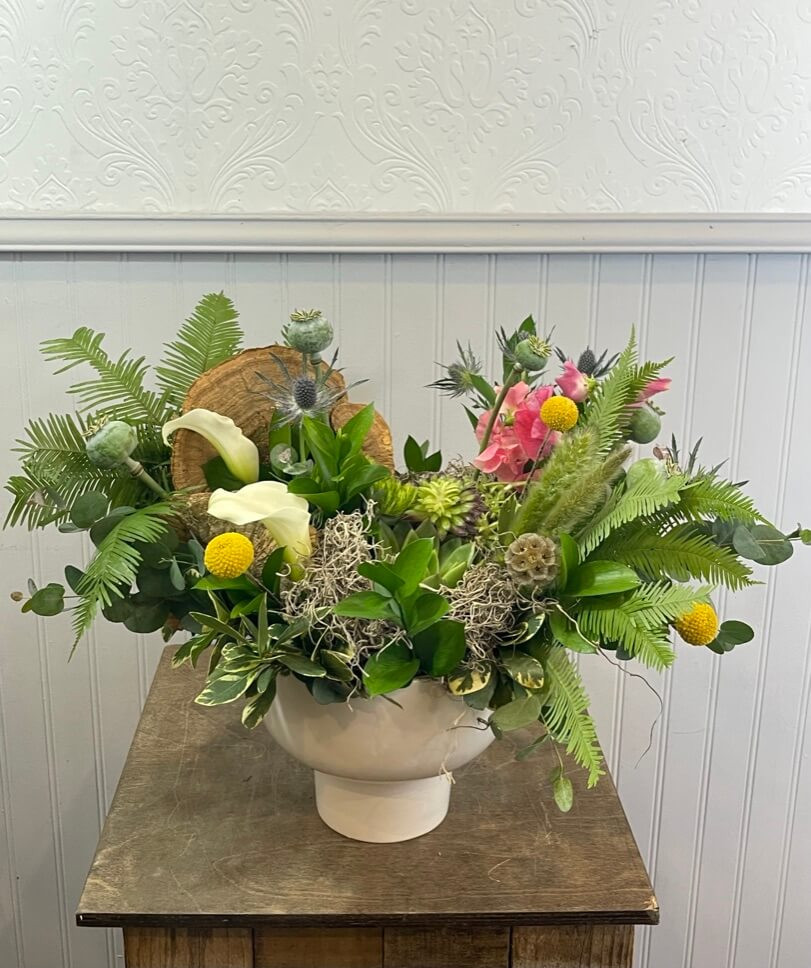 Forest Floor I Juniper Flowers I Best Seattle flower delivery