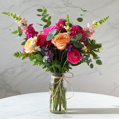Image of Bundle of Blooms Hand-tied bouquet
