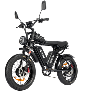 Powerful Dual Motor E-bike with 2000W, 52V Battery, and 40Ah Capacity