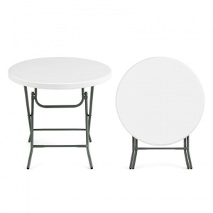 32 Inch Round Foldable Picnic Table: Sturdy, Lightweight, and Portable 32 Inch Round Foldable Picnic Table: Sturdy, Lightweight, and Portable