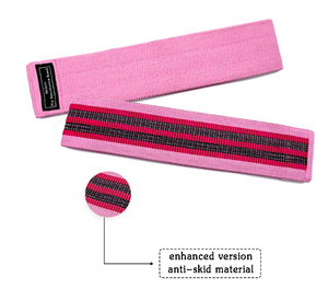 Resistance Band for Stronger Leg Muscles: Squat Hip Circle Yoga