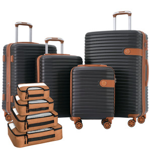 Hard Shell Lightweight Luggage Set with Spinner Wheels and TSA Lock Hard Shell Lightweight Luggage Set with Spinner Wheels and TSA Lock