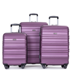 Expandable 3 Piece Luggage Sets: Lightweight, Durable, TSA Lock & Spinner Wheels Expandable 3 Piece Luggage Sets: Lightweight, Durable, TSA Lock & Spinner Wheels