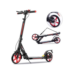 Folding Kick Scooter Portable Lightweight Adjustable - Ideal for Urban Riding