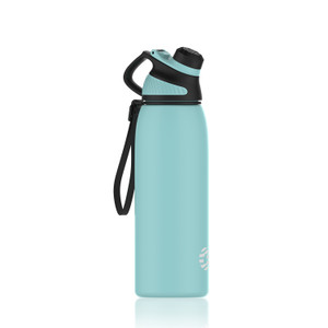 Healter 20oz Leakproof Stainless Steel Water Bottle for Fitness & Outdoor Sports