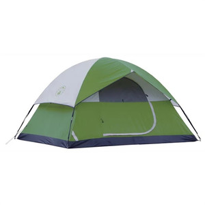 Coleman 4-Person Dome Camping Tent - WeatherTec System, Variflo Ventilation