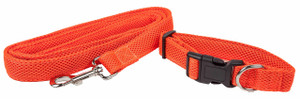 Pet Life 'Aero Mesh' Adjustable Mesh Dog Leash-Collar